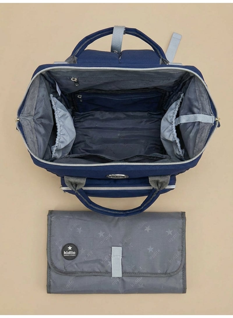 Kidilo Diaper Backpack with Unicorn Print & Changing Mat - Multi-Pocket Waterproof Travel Bag for Mom & Baby - Large Capacity Organizer - Image 4